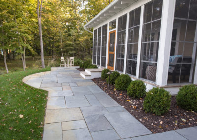 stone patio