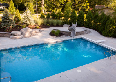 custom backyard pool landscaping by essex outdoor design